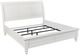 aspenhome® Cambridge White Queen Sleigh Bed-1