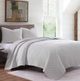 HiEnd Accents Cotton Comfort 3-Piece Gray King Bedding Bundle-1