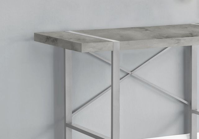 Monarch Specialties Inc. Grey Computer Desk-1