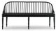 Magnolia Home by Joanna Gaines Carlotta Matte Black Bench-1