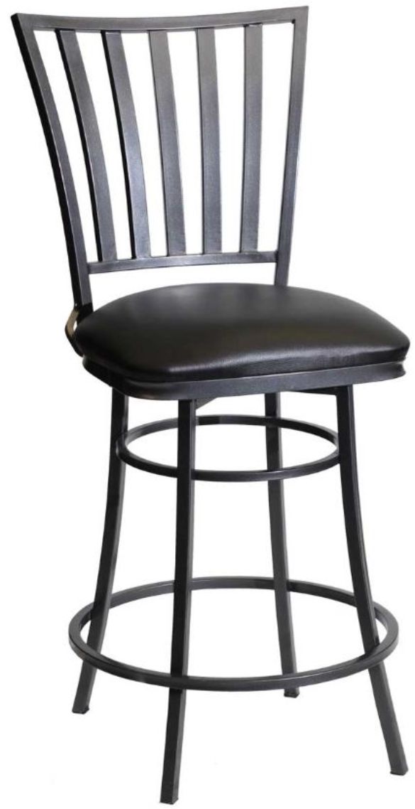 Steve Silver Co. Stellan Midnight Swivel Counter Stool-0