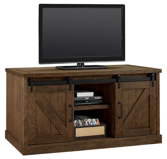 Martin Furniture Avondale Weathered Oak Credenza/Console-1