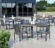 Homecrest™ Outdoor Living Customizable Allure Mesh Aluminum Outdoor Armless Bar Stool-1