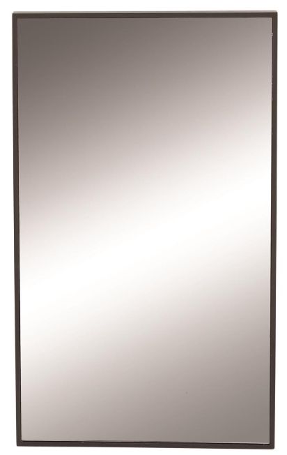 Deco Marche Black 32" Thin Minimalistic Frame Wall Mirror-0