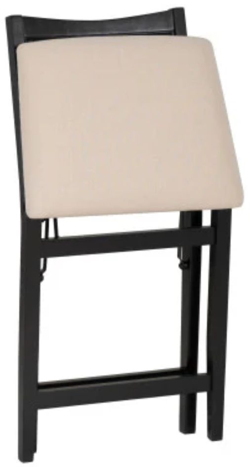Powell® Beaux Black Folding Counter Stool-3