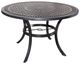 CabanaCoast® Customizable Pure Cast Aluminum 48'' Outdoor Round Dining Table-0