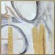 Harp & Finial® Jensen II Gold/Gray Wall Art-0