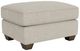 Flexsteel® Carson Silver Driftwood Ottoman-0