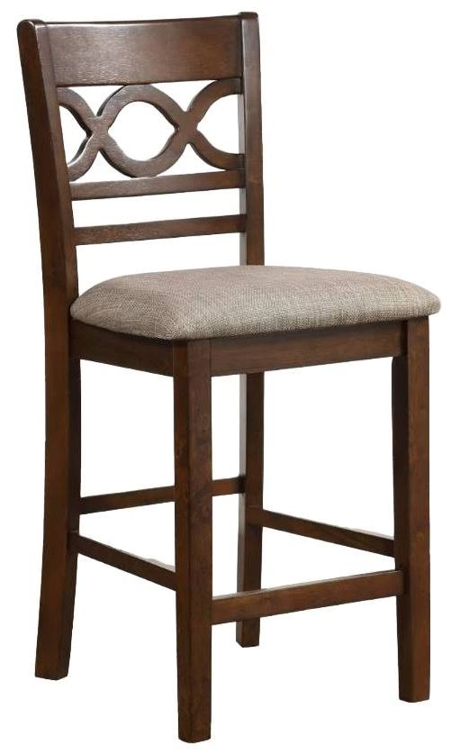 New Classic® Home Furnishings Cori 5-Piece Cherry Counter Height Dining Set-2