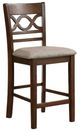 New Classic® Home Furnishings Cori 5-Piece Cherry Counter Height Dining Set-2