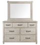 American Wholesale Furniture 3-Piece Antique White Queen Bedroom Set-2
