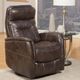 Parker House® Gemini Truffle Power Swivel Glider Recliner-3
