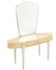 Michael Amini® Camellia Field Caramel Vanity Desk and Mirror-0