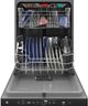 GE® 24" Black Built-In Dishwasher ith Sanitize Cycle and Dry Boost-2