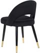 Coaster® Lindsey 2-Piece Black Arched Back Upholstered Side Chairs-4