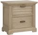 American Woodcrafters Heritage Coast Sea Oat 2-Drawer Nightstand-0