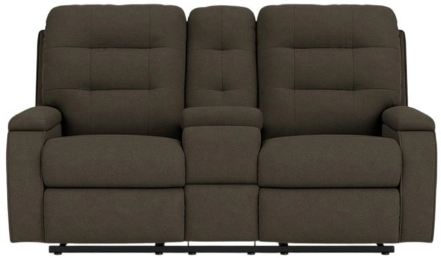 Flexsteel® Customizable Kerrie Manual Reclining Loveseat with Console-1