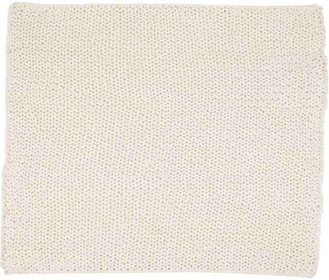 Signature Design by Ashley® Chaddon 3-Piece Ivory Throw Set-1