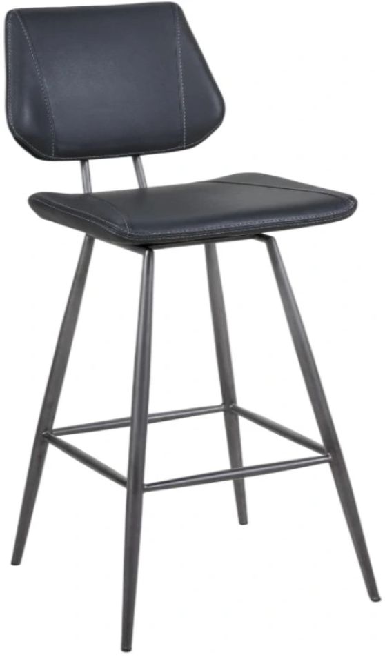 Modus Furniture Crossroads Vinson Cobalt Swivel Bar Stool-0