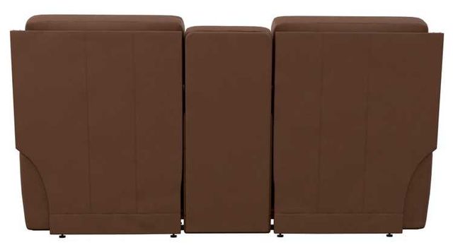 La-Z-Boy® Apollo Caramel Leather Power Reclining Loveseat with Console Headrest and Lumbar-3