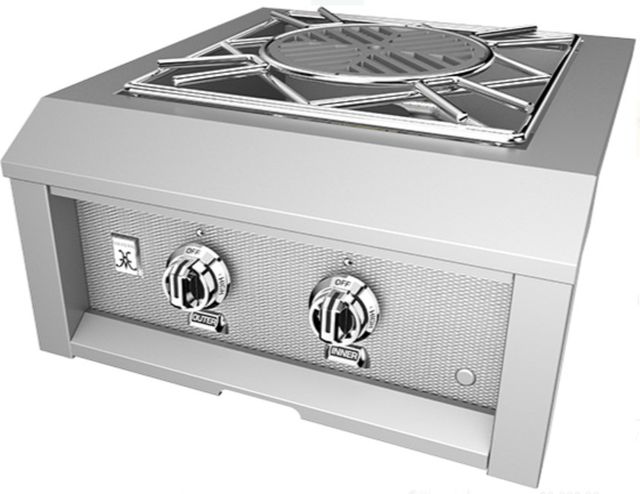 Hestan® 24" Stainless Steel Power Burner with Removable Drip Tray-0