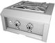 Hestan® 24" Stainless Steel Power Burner with Removable Drip Tray-0