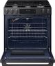 Samsung Bespoke Smart 30'' Fingerprint Resistant Matte Black Stainless Steel Gas Slide In Gas Range-1