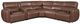 Parker House® Modesto 6-Piece Sable Modular Power Reclining Sectional with Power Headrest-0