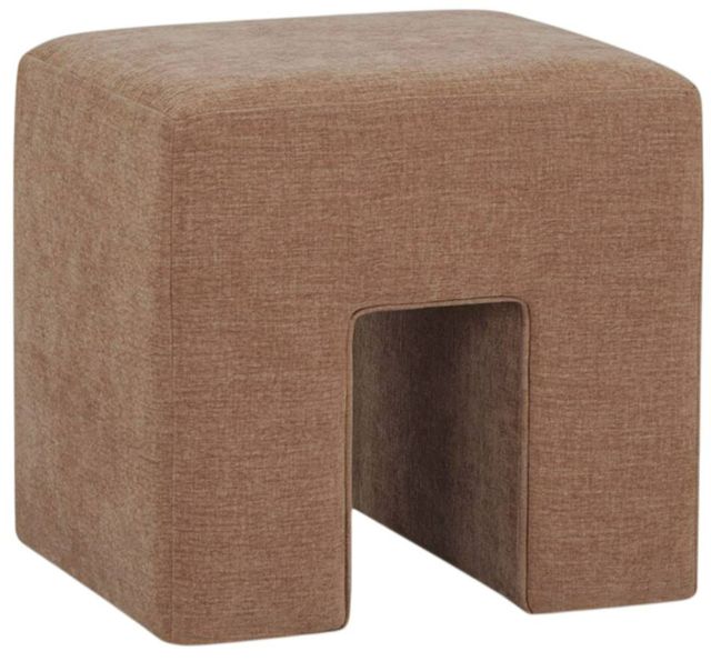 Moe's Home Collection Aidy Washed Pink Stool-0