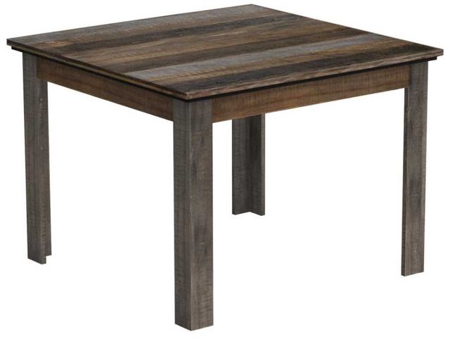 International Furniture Direct Loft Brown Grayish 42" Dining Table-0