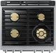Dacor® 30" Silver Stainless Pro Style Dual Fuel Range-2