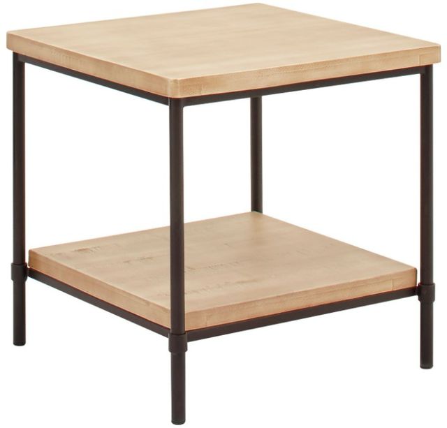 aspenhome® Logan Wheat End Table-0