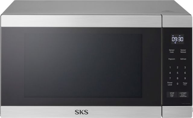 SKS 2 Cu. Ft. Stainless Steel Countertop Microwave-3