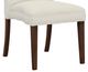 Fairfield® Customizable Entree Dining Concave Tall Back Armless Stack Dining Chair with Tobacco Legs-2