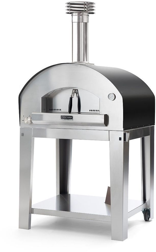 Fontana Forni Firenze 39" Gray Pizza Oven -1