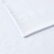 Olliix by Clean Spaces Charcoal Infused White Queen Solid Microfiber Sheet Set-1