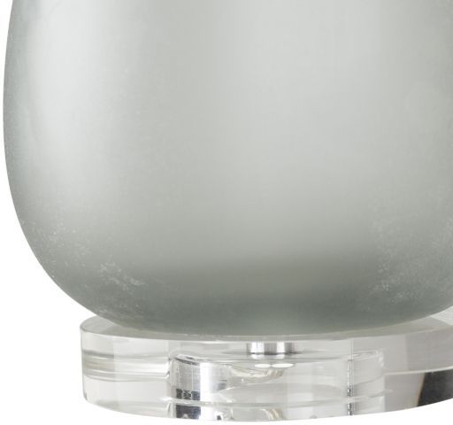Surya Caviness Gray Frosted Table Lamp-1
