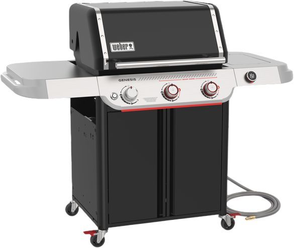 Weber® Genesis® EX-325W 3-Burner Black Smart Freestanding Natural Gas Grill-2
