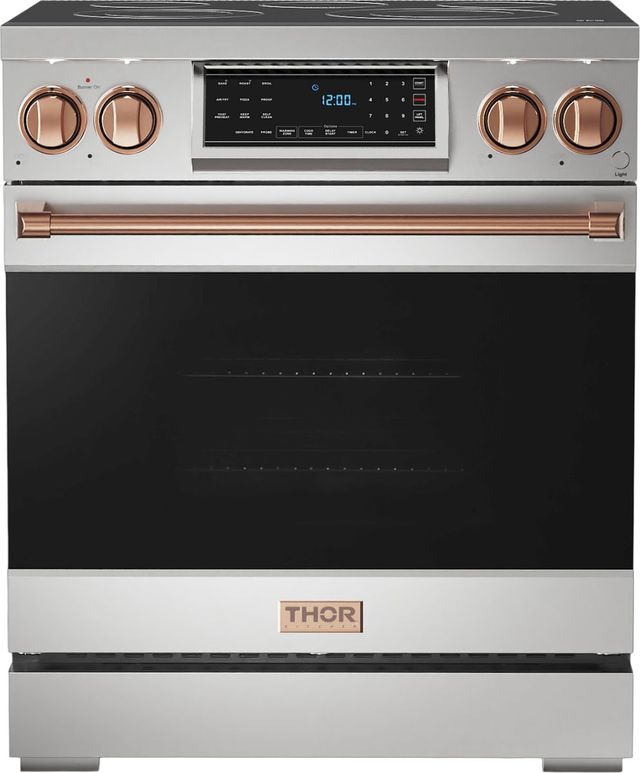 Thor Kitchen® Gordon Ramsay Series 30" Stainless Steel Pro Style Electric Range-0