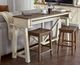 aspenhome® Pinebrook Prairie White Console Bar Table-2