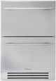 True® 5.4 Cu. Ft. Stainless Steel Refrigerator Drawers-0
