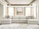 Signature Design by Ashley® Stonecroft Manor 4-Piece Snowstone U-Shape Sectional and Double Chaise-2
