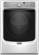 Maytag® 7.4 Cu. Ft. White Front Load Gas Dryer-0