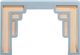 TOV Furniture Suzie Blue 45" Console Table-3