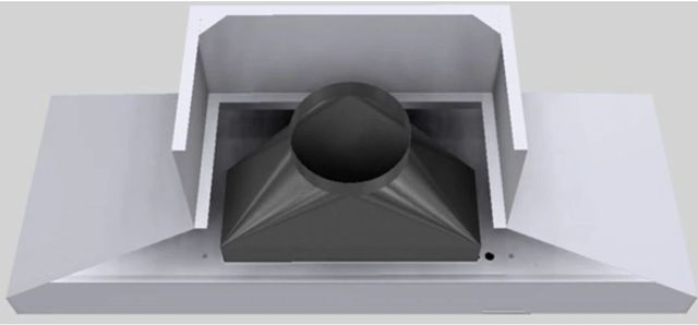 Vent-A-Hood® 66" White Wall Mounted Range Hood-3