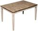 A-America® Beacon Peppercorn Dinette Dining Table with Smokey White Base-0