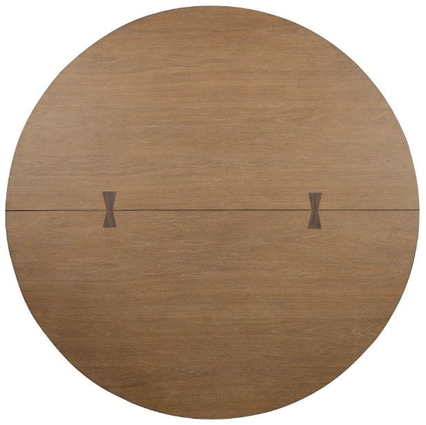 Flexsteel® Millwork Umber Round Dining Table-2