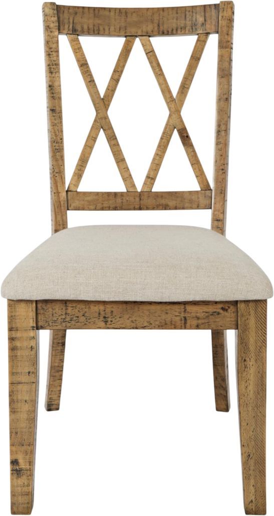 Jofran Inc. Telluride Gold Dining Side Chair-2
