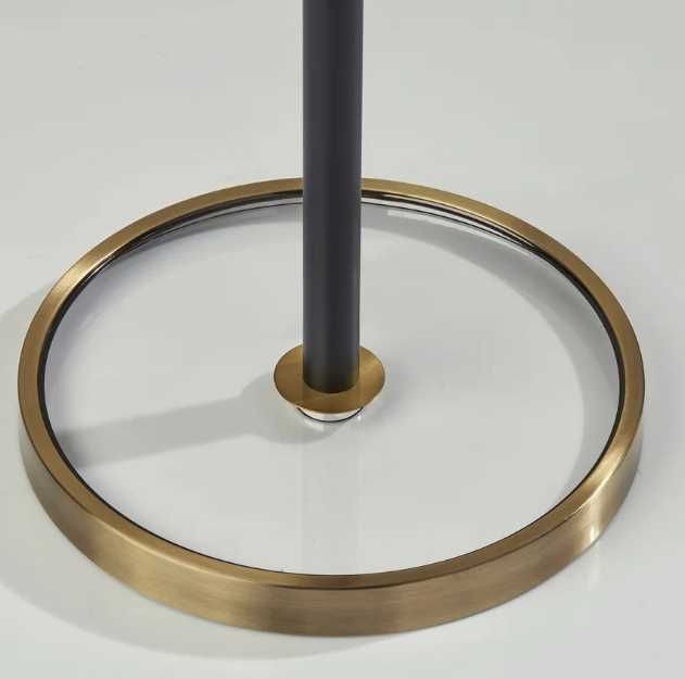 Adesso® Bryson Antique Brass Swing-Arm Floor Lamp-3