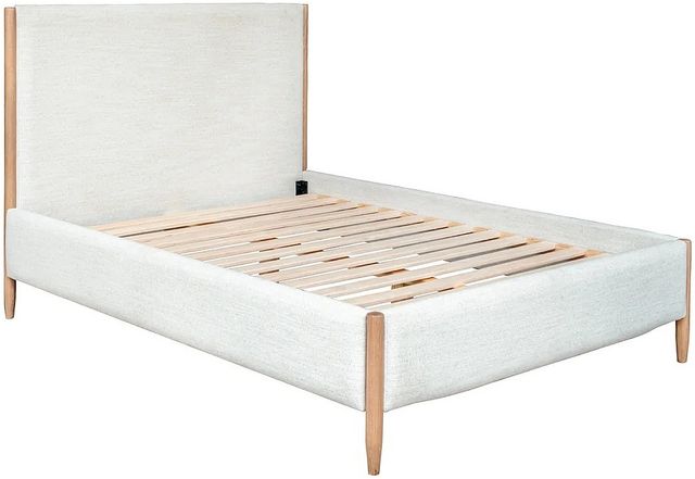 LH Home Kamelia Alabaster/Sand King Bed-0